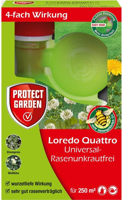 Protect Garden Loredo Quattro Universal-Rasenunkrautvernichter, 250 ml - Bild 1