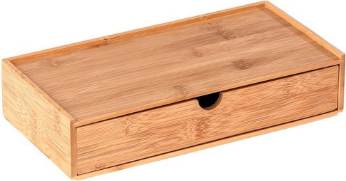 Wenko Aufbewahrungsbox aus Bambus in Braun - Bild 1