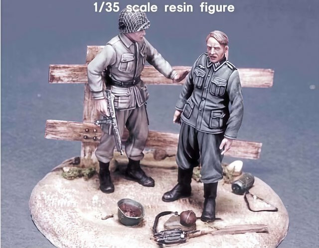 MEEKLION MODEL German Prisoner of War, Modellbausatz, Maßstab 1:35, unbemalt - Bild 1