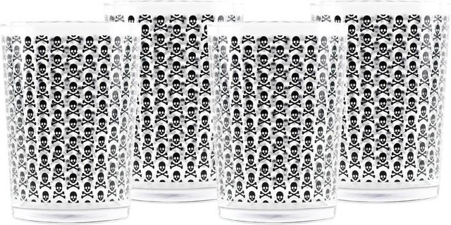 Scalpers Home Gläserset 365 Wassergläser in Schwarz mit 520 ml Volumen - Bild 1