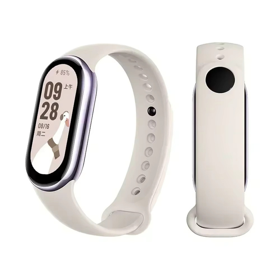 Xiaomi Mi Band 8 9 10 Armband, Silikon, Weiß, Unisex - Bild 3
