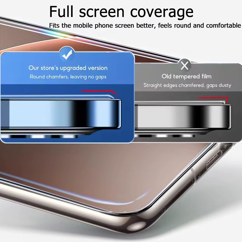 Panzerglas Display Schutzfolie für Oppo Find X9 Pro X8 Ultra X5 X3 Lite Neo X9 Plus X8s Plus Reno14 Pro F Reno13 4G transparent - Bild 6
