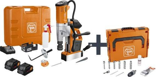Fein AKBU 35 PMQW 18V AS CONSTRUCTION-SITE Akku-Kernbohrmaschine Set mit 8Ah Akku in Orange - Bild 1