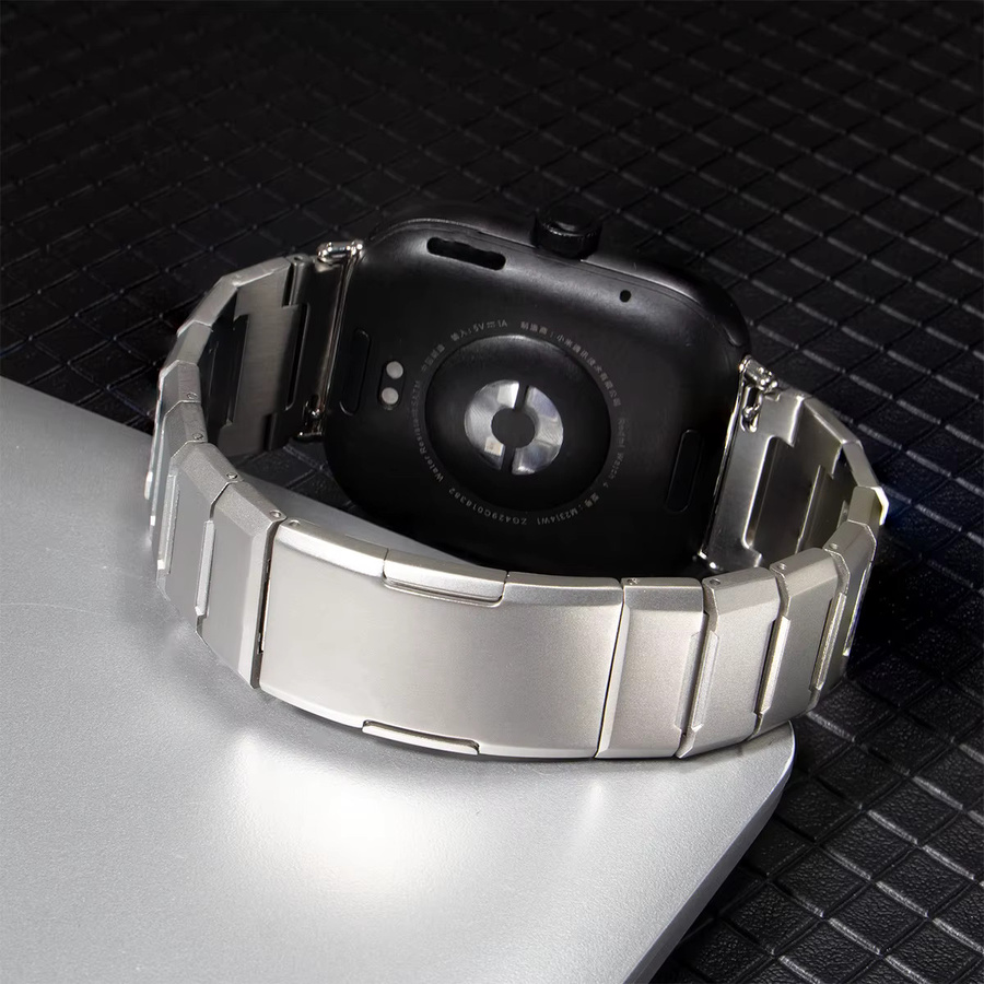 FancyWrist Uhrenarmband Edelstahl, Silber, Herren - Bild 4