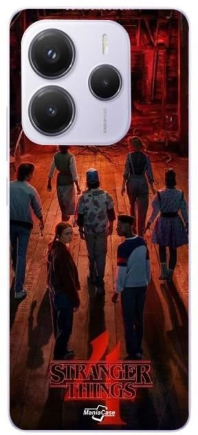 Xiaomi Redmi Note 14 5G Schutzhülle Stranger Things Staffel 4 in Rot - Bild 1
