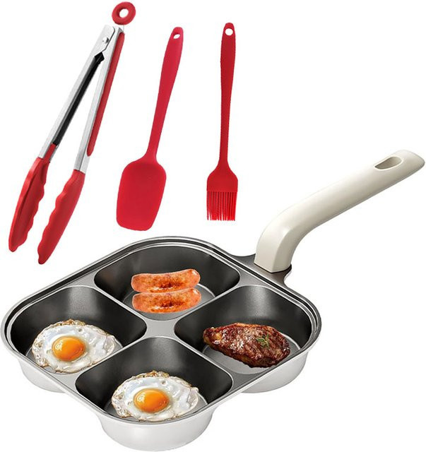 PGY Titan Keramik Bratpfanne mit Antihaftbeschichtung für Frühstück, Eier und Steaks - Bild 1