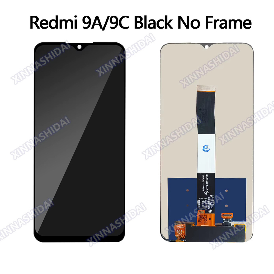 Xiaomi Redmi 9 9A 9C LCD Display Touchscreen Digitalisierer Baugruppe in Schwarz mit 6,53 Zoll - Bild 3