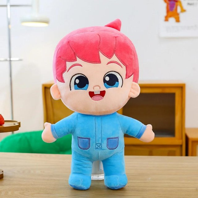 Beibin Babypuppe Plüschtier, blau, 1-teiliges Set - Bild 1