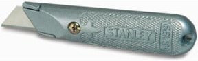 Stanley Universalmesser 199E mit feststehender Klinge aus Zinkdruckguss in Silber - Bild 1