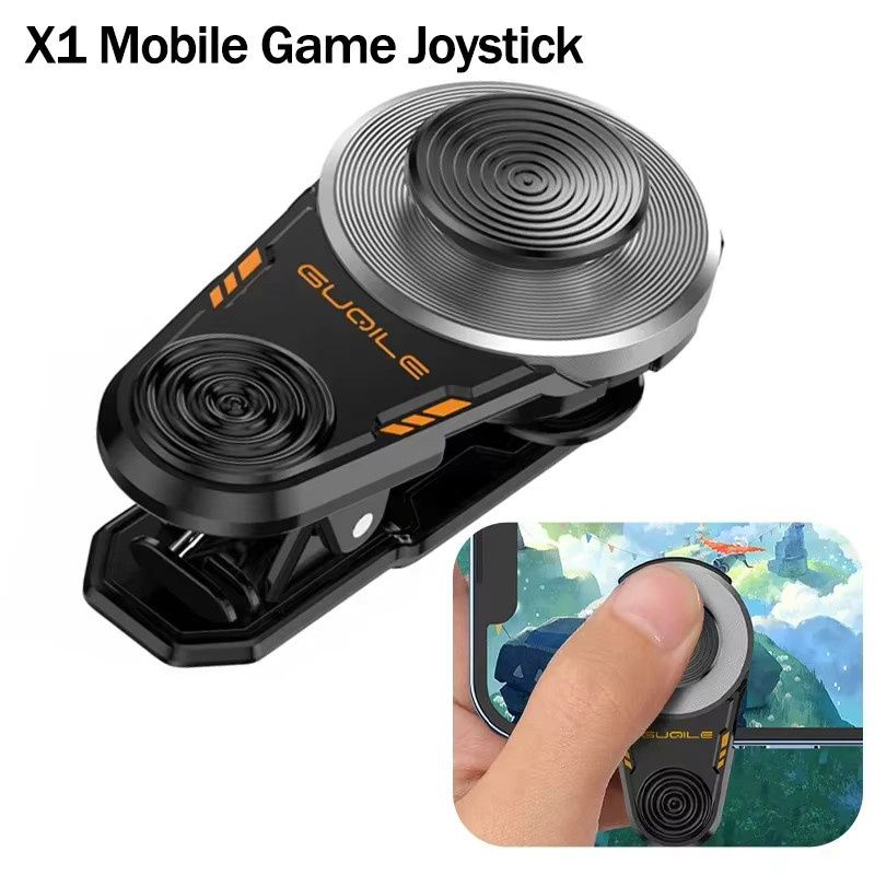 X1 Universal-Handy Gaming-Controller mit 360-Grad-Joysticks für Android und iOS in Schwarz - Bild 5