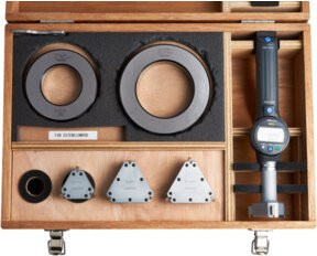 Mitutoyo Digitaler ABS Borematic Messsatz 50-100 mm in Silber mit wechselbarem Messkopfsatz - Bild 1