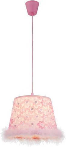 Globo Lighting Deckenleuchte TARSO in Rosa mit E27 Fassung, Durchmesser: 60 cm, Höhe: 17 cm - Bild 1
