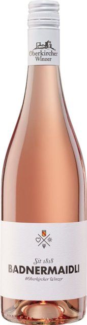 Oberkircher Badnermaidli Roséwein Spätburgunder, Baden, 2024, halbsüß, 0,75 l - Bild 1