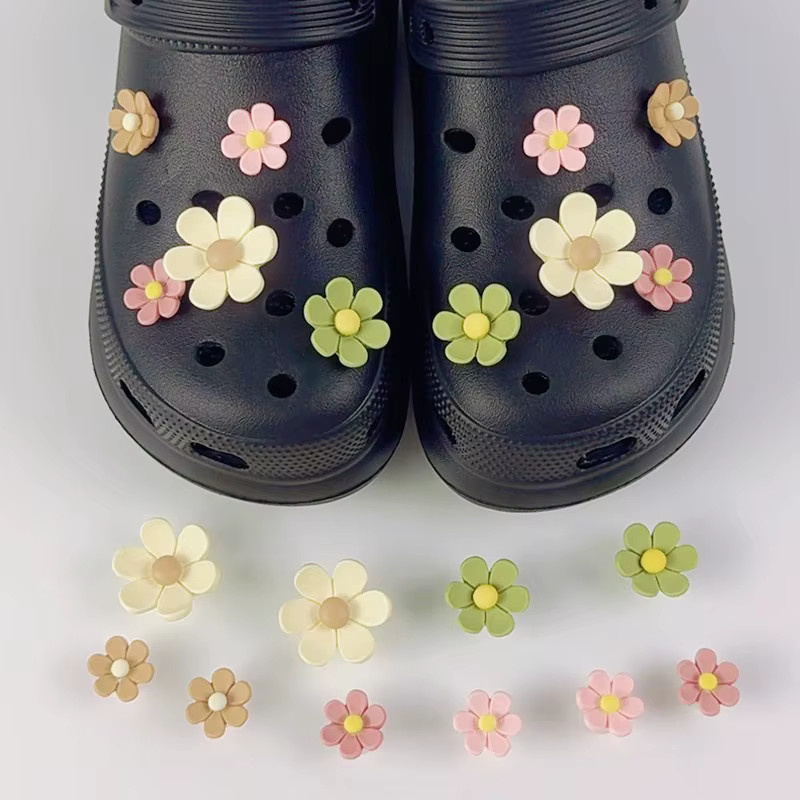 FHLDING Schuh Charms Set, Blume, Bunt, 10 Stück - Bild 2