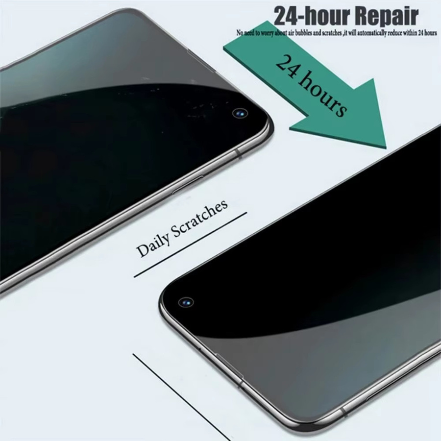3er Pack Samsung Anti-Spy Privacy Hydrogel Displayschutzfolie für S21 FE S22 S23 S24 FE Plus Ultra - Bild 3