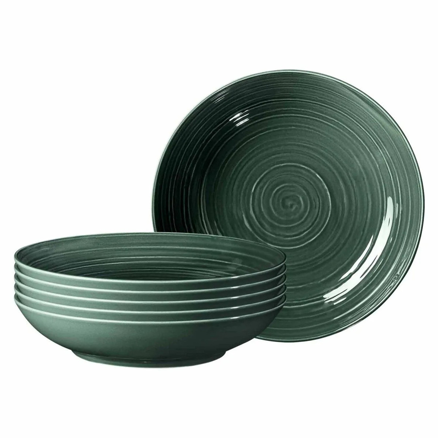 Seltmann Weiden Pastateller Terra Moosgrün 6er Set Durchmesser: 26 cm - Bild 2