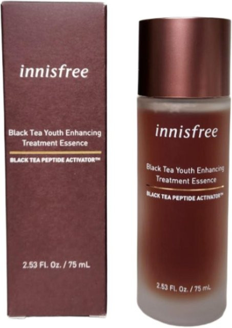 Innisfree Black Tea Youth Enhancing Treatment Essence Serum, 75 ml, mit Schwarztee-Extrakt - Bild 1