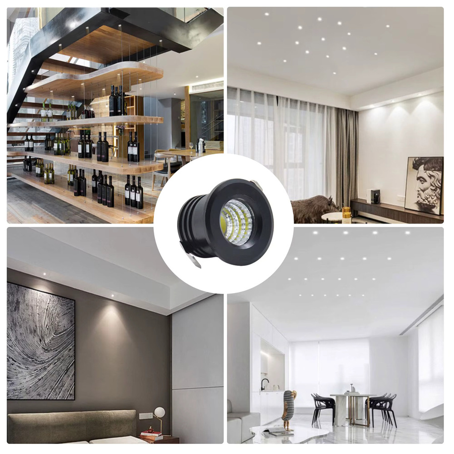 KPS Lucerna LED Mini Spot Deckeneinbauleuchte für Zuhause und Flurschränke - Bild 5