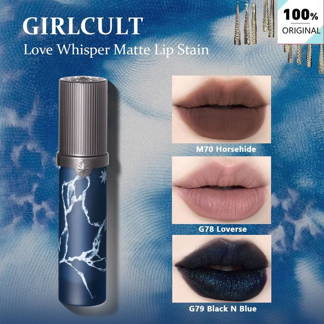Girlcult Love Whisper Matte Lip Stain, Creme, M70 - Bild 1