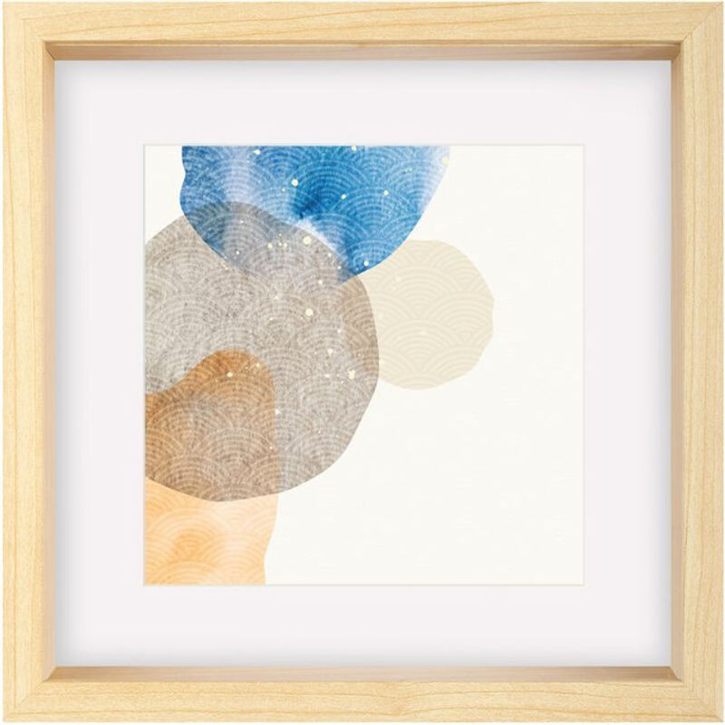 Walther Design Shape 3D Holzrahmen aus Birke mit Passepartout, B/H: 40 x 40 cm - Bild 1