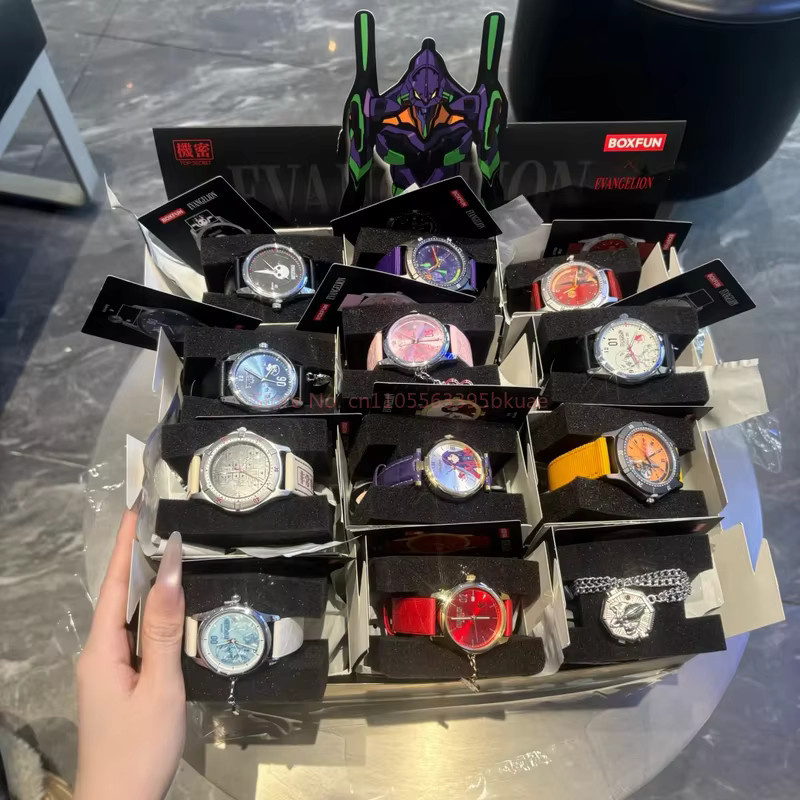 Bandai Armbanduhr Evangelion, Analoguhr, Metall, Rund - Bild 4