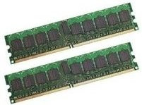 CoreParts DDR2 RAM Kit 8GB (2 x 4GB) DIMM 240-PIN 800 MHz PC2-6400 ECC Registered in Grün - Bild 1