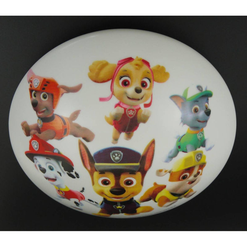 Niermann Paw Patrol Kinderdeckenleuchte Multicolor aus Kunststoff mit E27 Fassung, H: 10 cm, B: 36 cm - Bild 4
