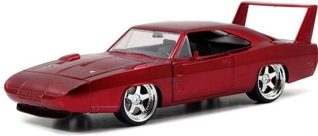 Linyi toy car 1969 Dodge Charger Daytona, Modell Rennwagen, 1:24, Metall, ab 14 Jahren - Bild 1