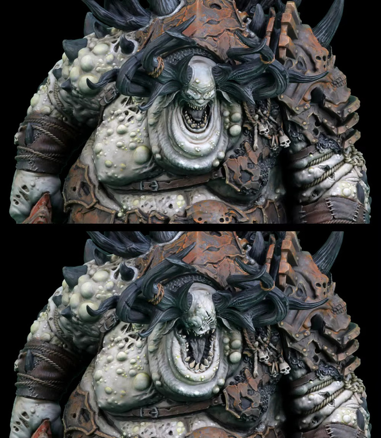 Wyrd King of Ruin, historischer Soldaten-Bausatz, unbemalt, aus Kunstharz - Bild 2