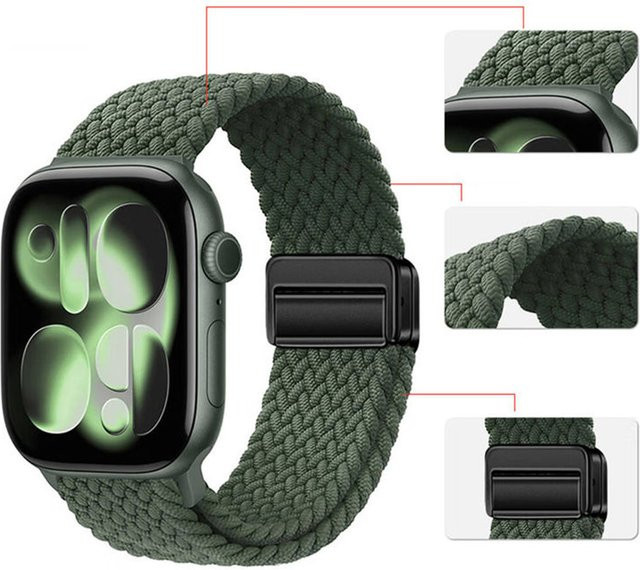 Uhrenarmband Textil/NATO, Weiß, Unisex - Bild 1