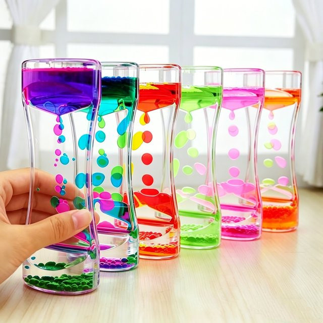 Meade Flüssigkeits-Bewegungs-Timer-Set, Sanduhr-Flüssigkeits-Bubbler - Bild 1