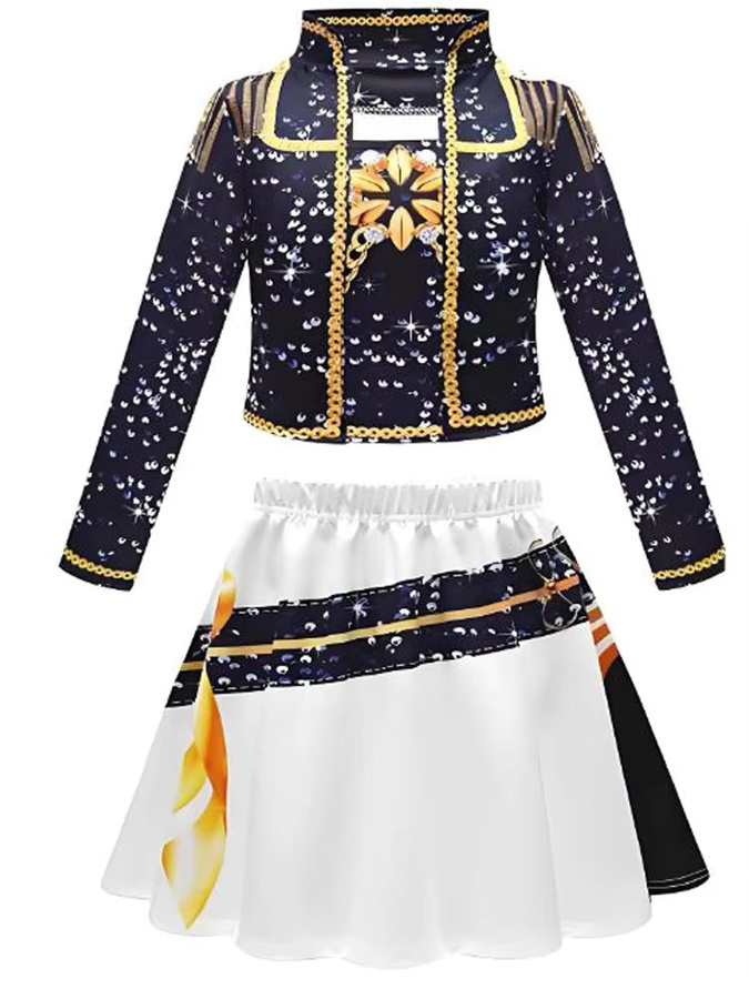 K-HOME K-Pop-Stil Bühnenkostüme für Kinder, Plüsch / Textil, Bunt / Mehrfarbig - Bild 1