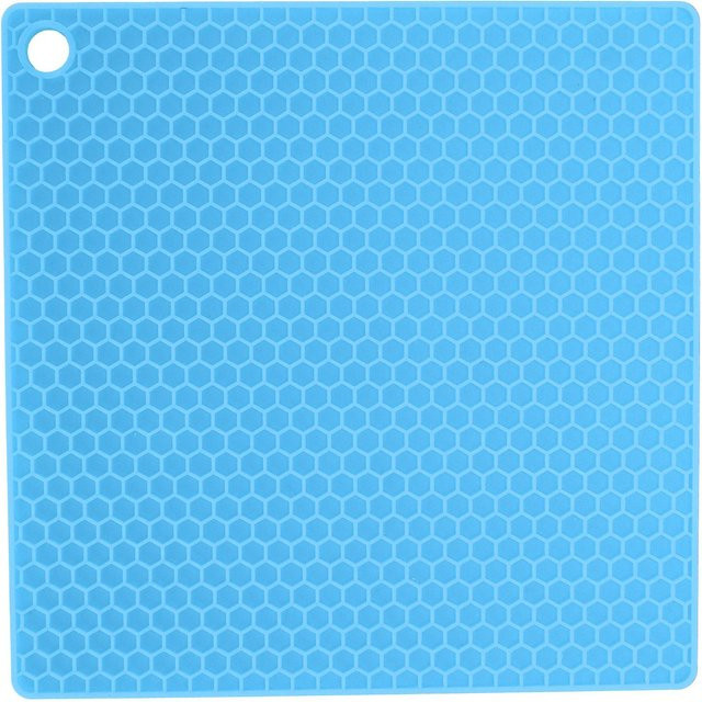 CosyHome Silikon-Isolierpad in Blau, verdickte Mikrowellenmatte aus lebensmittelechtem Silikon für die Küche - Bild 1