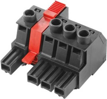 Weidmüller Buchsengehäuse-Kabel BU/SU in Schwarz mit 18 Polen und einem Rastermaß von 10,16 mm - Bild 1