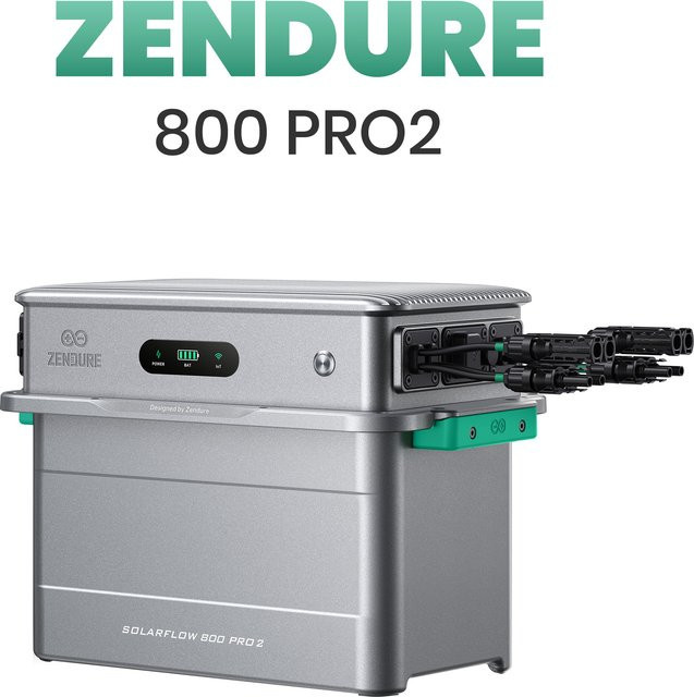Zendure SolarFlow 800 Pro 2 All-in-One Speicherlösung für dein Balkonkraftwerk - Bild 1
