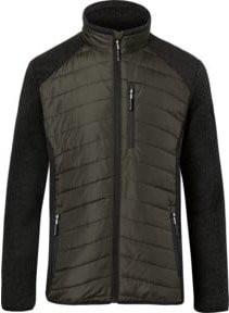 Kübler Hybridjacke in Oliv und Dunkelgrau Größe XS - Bild 1
