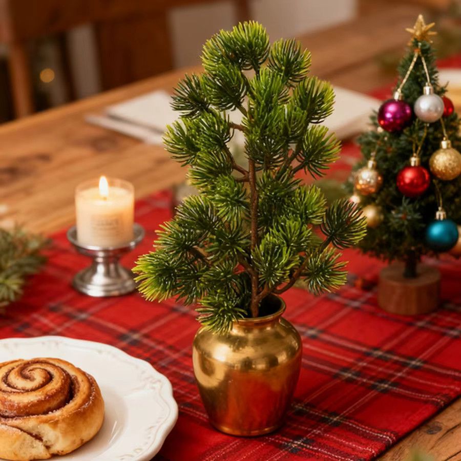 Künstliche Kiefer von XIAOYINMO für Weihnachtsdekoration und Hochzeitsarrangements - Bild 4