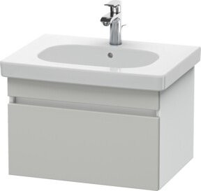 Duravit Waschtischunterschrank DuraStyle in Beige und Weiß, wandhängend, B/T: 60 x 45,3 cm - Bild 1