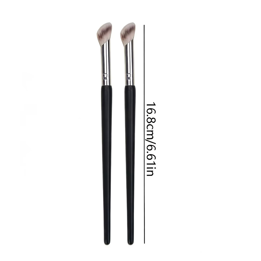 2 Stück Concealer-Pinsel, fingerförmig, Polyesterborsten - Bild 5