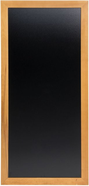 Securit Wandtafel Long Chalkboard aus Teakholz in Braun, B: 56 cm, H: 120 cm - Bild 1
