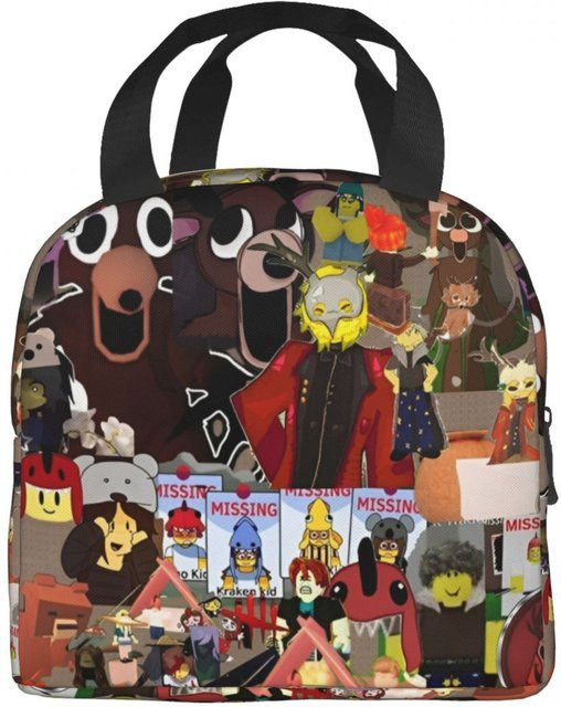 Isolierte Lunchtasche 99 Nächte in den Wäldern von Fancy Style Studio, auslaufsichere Thermokühler Bento-Box, mehrfarbig - Bild 1
