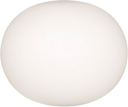 Flos Glo Ball W Wandleuchte in Weiß aus Glas - Bild 1