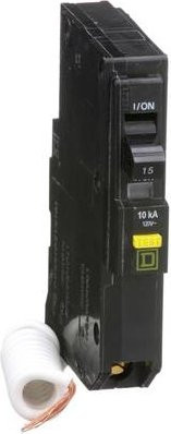 Schneider Electric QO115GFI Leistungsschalter MCB Schwarz 15,0 A - Bild 1