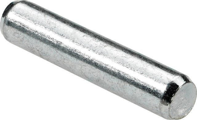 Hettich Steck-Bodenträger aus verzinktem Stahl in Silber, Ø 5 mm x 24 mm, 20 Stück - Bild 1