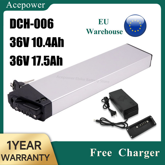 ACEBEI-POWER 36V Akku DCH006 E-Bike-Batterie 10,4Ah kompatibel mit ADO A20 Fiido M1 Engwe P1 MATE - Bild 1