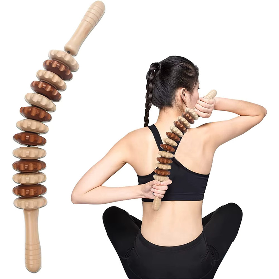 BOTQTOW Holz-Cellulite-Massagegerät, Unisex - Bild 5