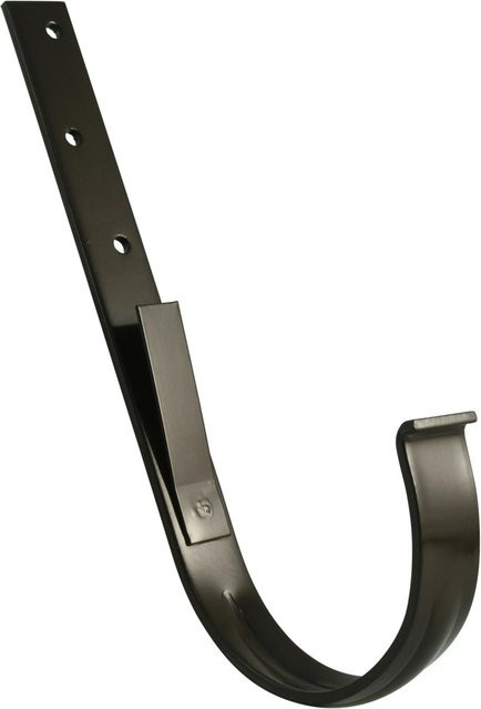 Marley Dachrinnen-Eisen RG 100 Halbrunde Dachrinne in Braun - Bild 1