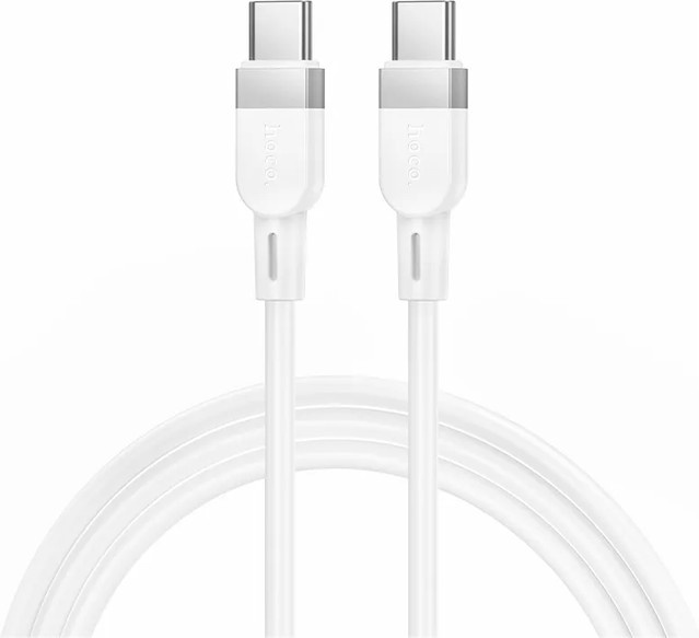 HOCO X109 USB-C Daten- und Ladekabel, 60W, Weiß, Länge: 1 m - Bild 1