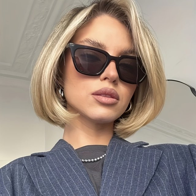 ERIKOLE Cateye-Sonnenbrille, Vollrand, Kunststoff, Schwarz, Unisex - Bild 1