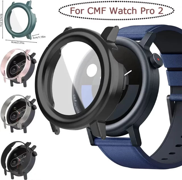 CMF Schutzhülle für CMF Watch Pro 2, Kunststoff, Schwarz - Bild 1